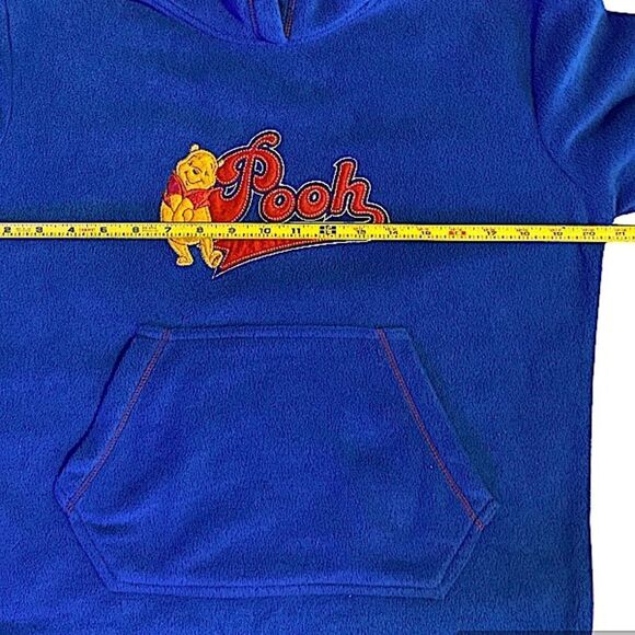 Pooh 100 Acre Collection Womens Medium Sweater Hooded Pullover Kangaroo Pocket - Picture 5 of 7